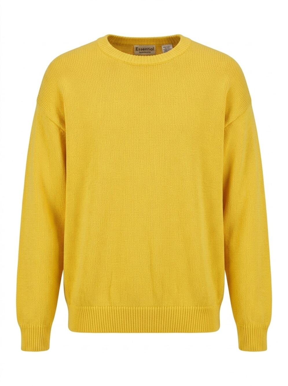Essential Elements A7604R Crew Neck Knit Pullover Sweater Women Size XL